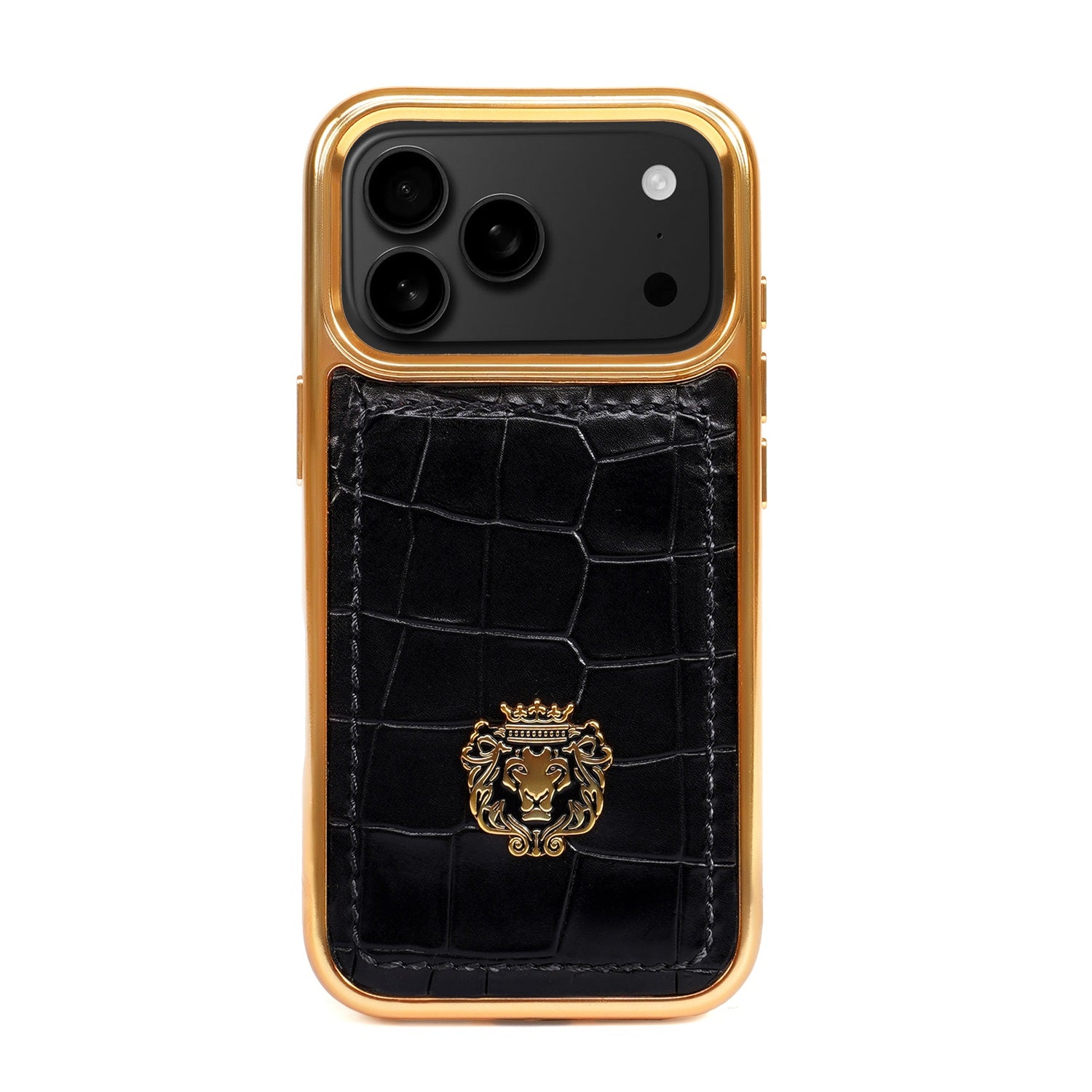 Leather Case Black And Gold Iphone 11 Pro Max Case Luxury Black