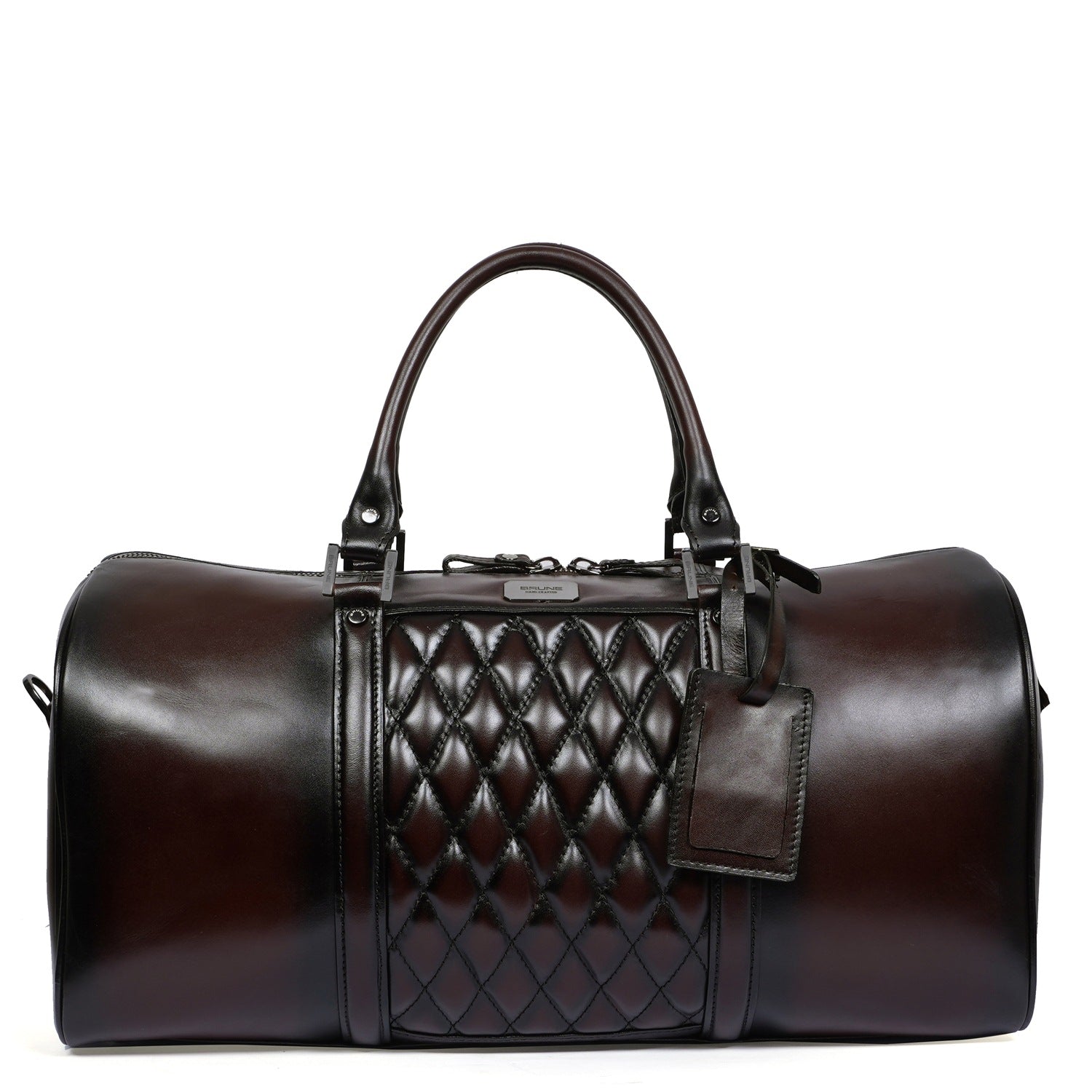 Luxury Gym Bag Male BRUNE BROWN COLOR GENUINE