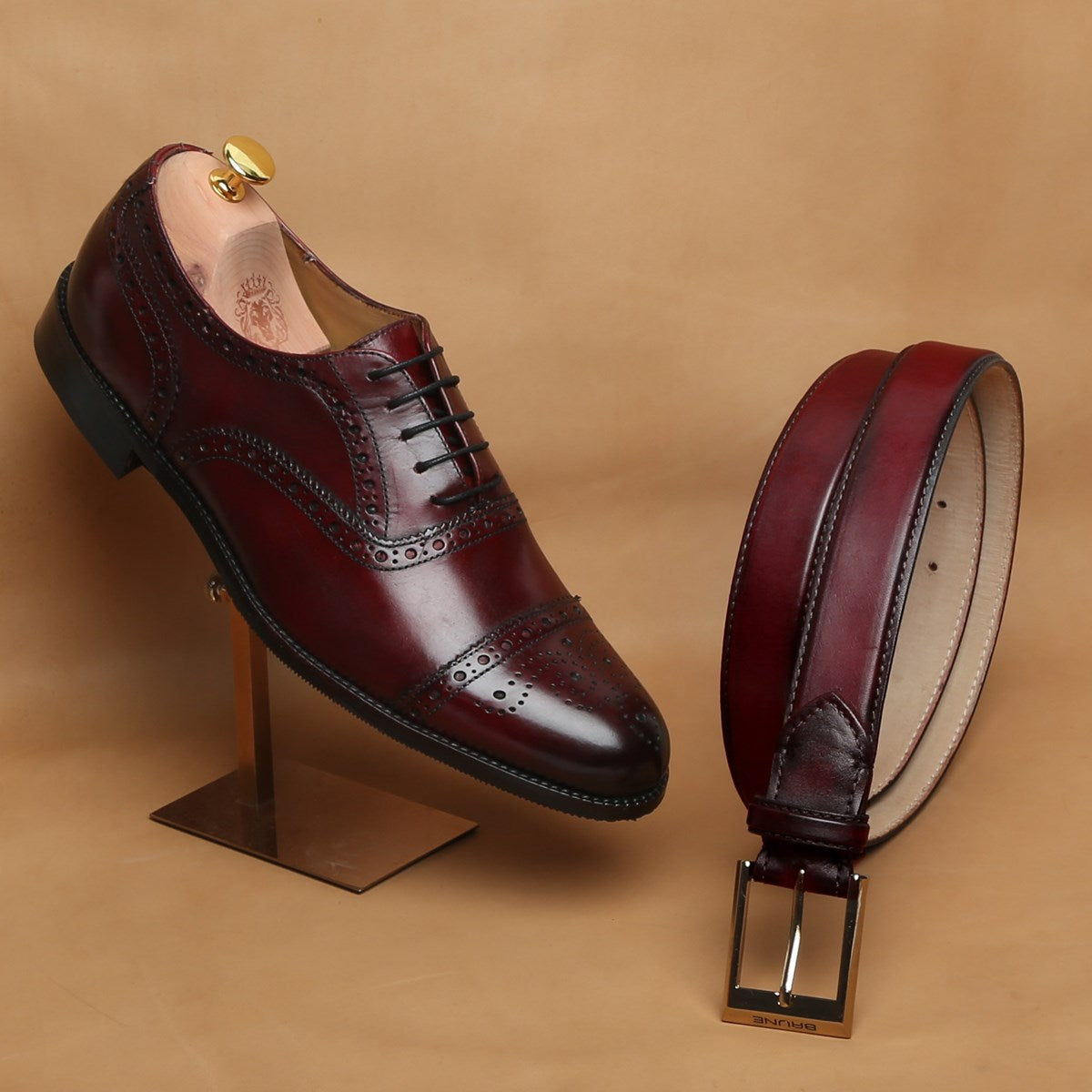 brown dress shoes with belt How To Match Your Belt And Shoes