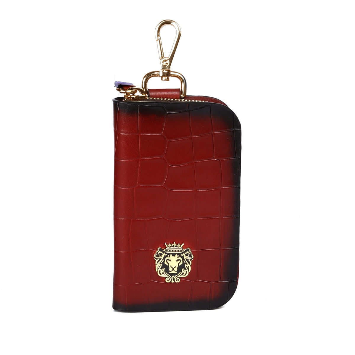 Crocodile Claw Leather Car Key Pouch Bag Case Wallet Holder Chain Key Wallet  - Everweek