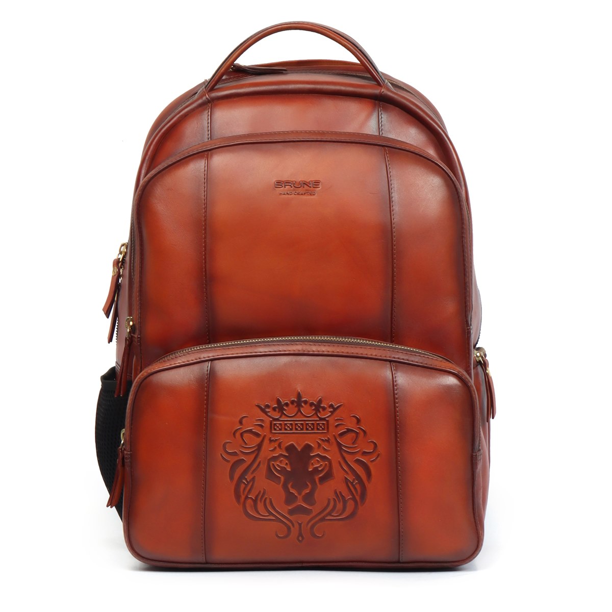 brune leather backpack Stylish and Practical 15.6 Inch Laptop - Black This Womens Mini Leather Backpack is a long Cloudy Tan Leather Backpack with