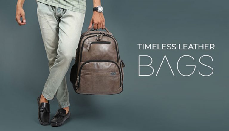 Up Your Style Quotient with Chic Leather Backpacks & Duffel Bags