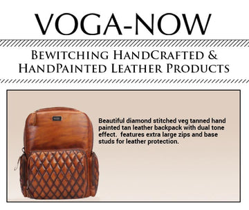 Bewitching Handcrafted and Handpainted Leather Products