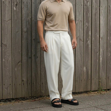 Black Texture Leather Double Strap Super Chunky Sandals