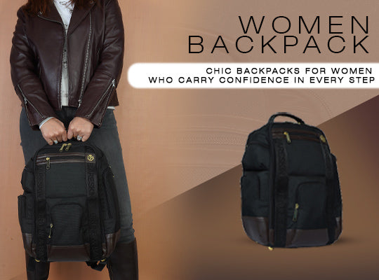 Leather Women's Backpacks - Buy Ladies Backpack Online in India