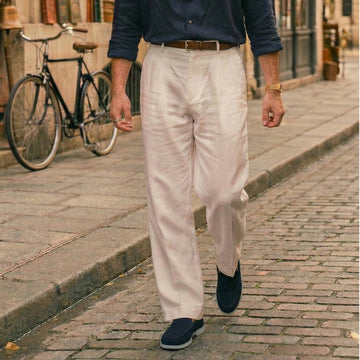 Easy Walk Yacht Shoes in Navy Blue Suede Leather