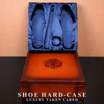 Luxurious Shoe Case in Genuine Leather