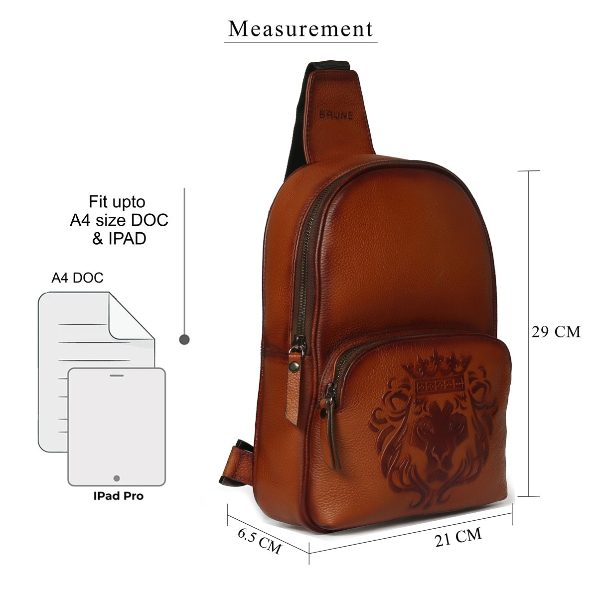 Convertible Soft Leather Single Strap Backpack丨Neouo