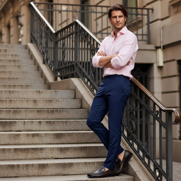 Classic Wine Textured Leather Moccasin