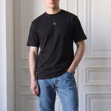 Premium Black Round Neck T-Shirt with 3D Lion Logo