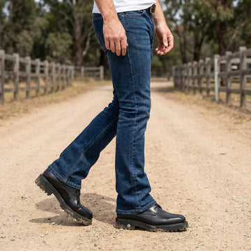 Luxury Black High-Top Chunky Boots