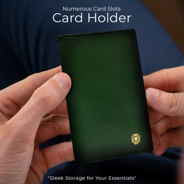 Organized Green Card Holder