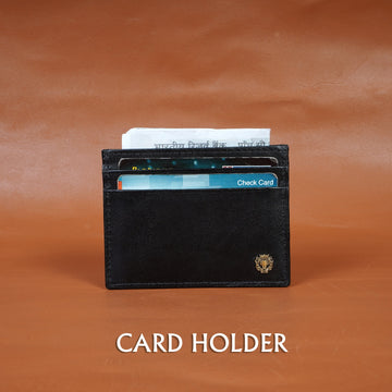 Black Card Holder (Horizontal & Vertical Multi Card Slots)