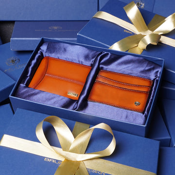 Gifting Combo Tan Wallet and Card Holder