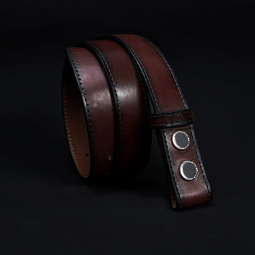 Removable Dark Brown Belt Strap