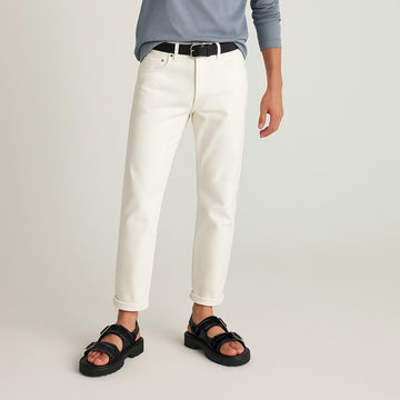 Men's chunky sole sandals in Black Deep Cut Leather