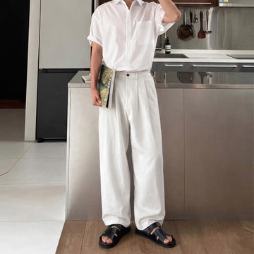 Black Summer Slippers/Sandal in Saffiano Leather