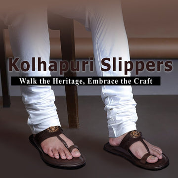 Kolhapuri Dark Brown Slipper