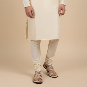 Traditional Beige Kolhapuri Slipper