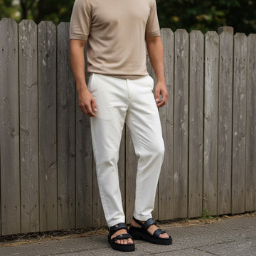 Black Milled Leather Double Strap Super Chunky Sandals