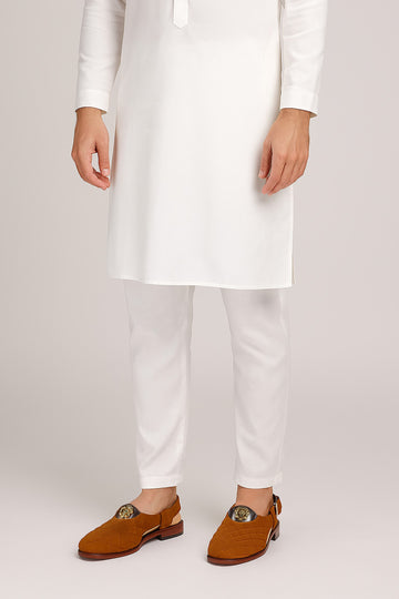 Tan Velvet Diamond Stitched 3D Lion Logo Peshawari Sandals