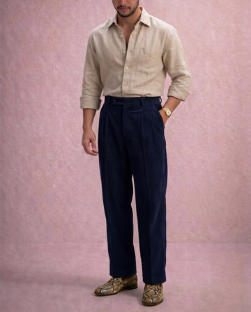 Golden Snake Print Goodyear Welted Sole Loafers