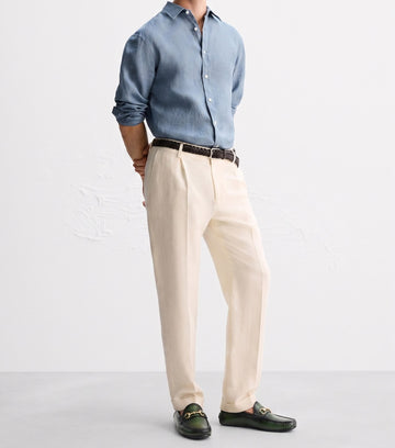 Horsebit Driving Loafers Shoe in Green Leather