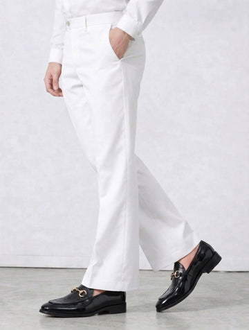 Black Patent Leather Loafer with Deep Cut Design at Vamp