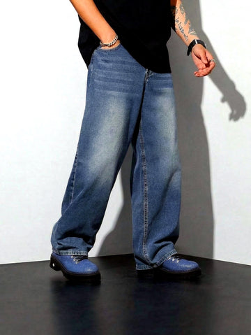 Chunky Boot With Stingray Fish Exotic Blue Leather