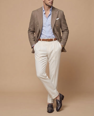 Smokey Grey Rounded Toe Loafers