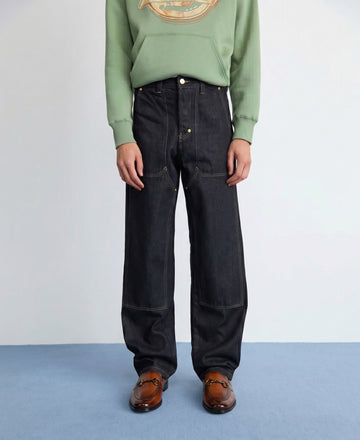 Horse-bit Detailing Leather Loafers Tan Punching Brogue Design