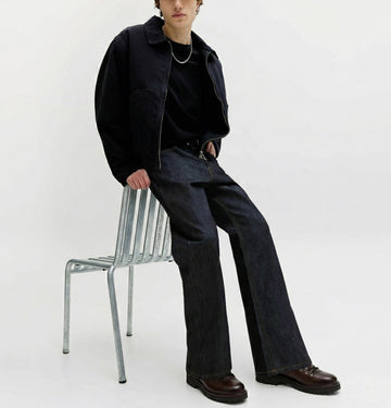 Zardosi Lion Chunky Sole In Dark Brown Leather Lace-Up Boot