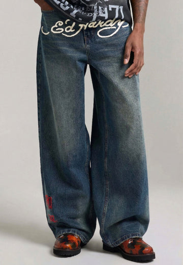 Hand Colored Light Weight Biker Boot Studded Premium Authentic Ostrich Camo Leather