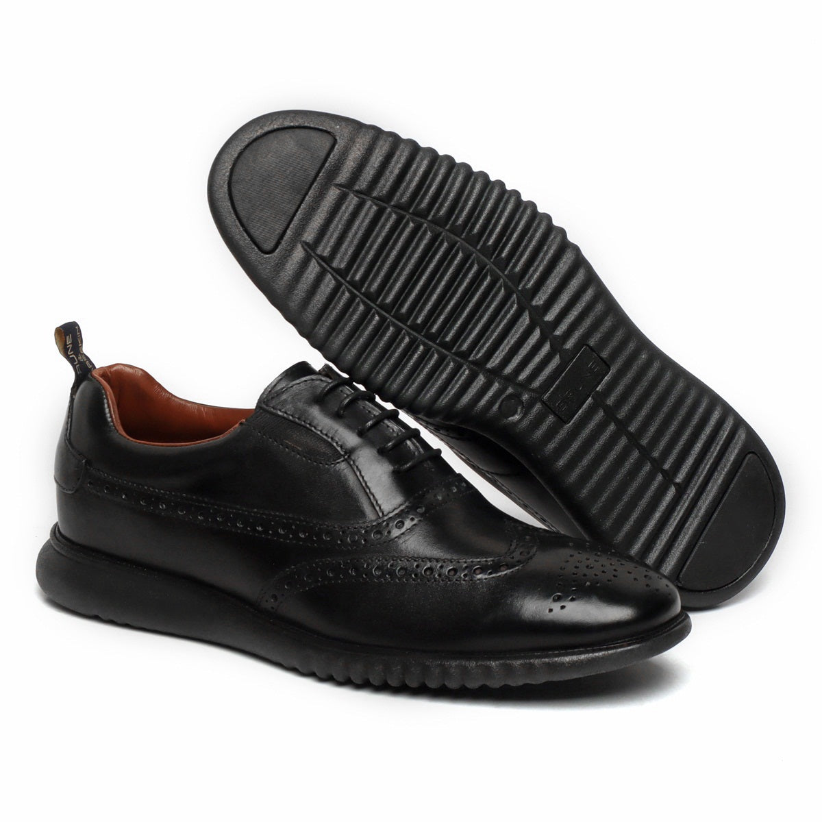 HITZ BLACK FORMAL DERBY SHOES FOR MEN – Hitz Shoes Online