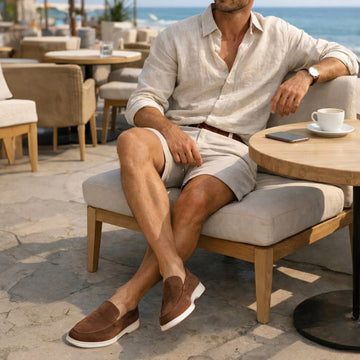 Rustic Finish Yacht Slip-On Shoes