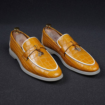 Light Weight Yellow Yacht Shoes