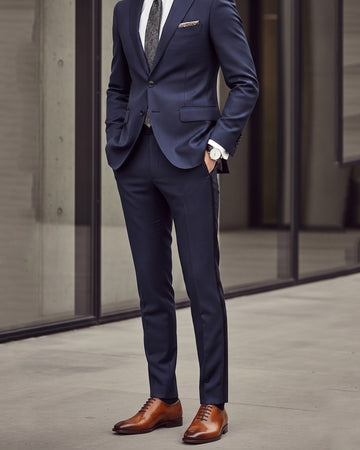 Burnished Tan Oxford Shoes