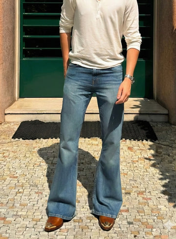 Metallic Cap Toe Tan Cowboy Boots