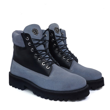CHALLENGER◇×DERIVE 取り混ぜ 18AW BANDANNA CUSTOM LEATHER BOOTS 