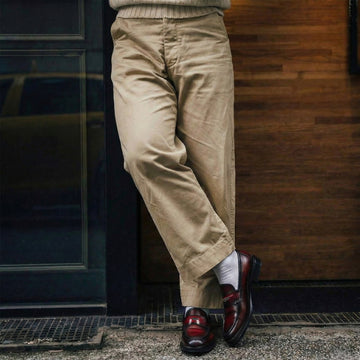 Chunky Wine Leather Loafer with removable Penny and Lightweight sole