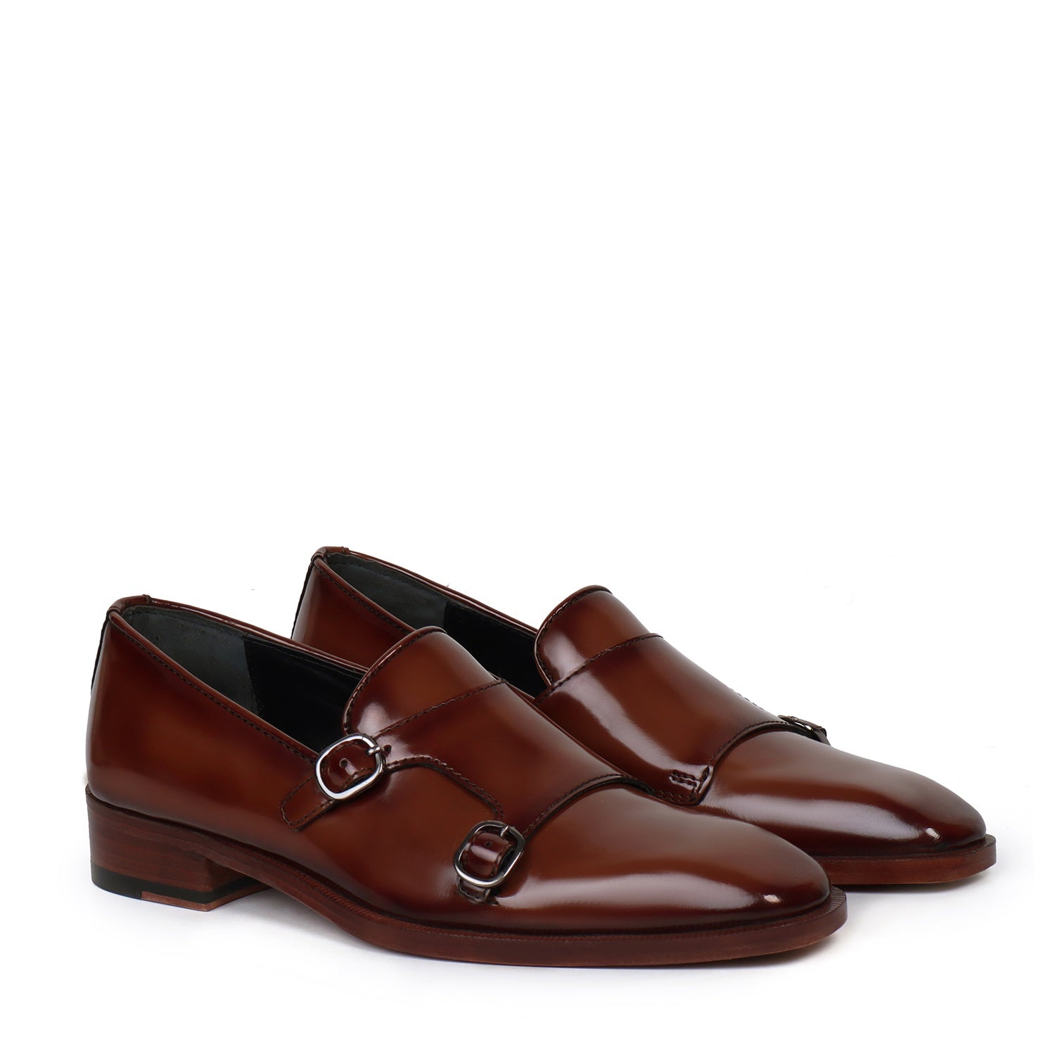 Voganow | Monk Strap Shoes - Buy Leather shoes for men