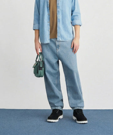 Light Weight Chunky Boot in Black Suede Leather with Lace-Up Closure White Sole By Brune & Bareskin