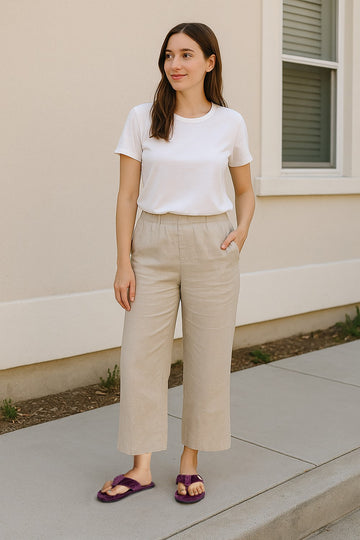 Women V-Strap Purple Full Diamond Stitched Soft Italian Velvet Slippers