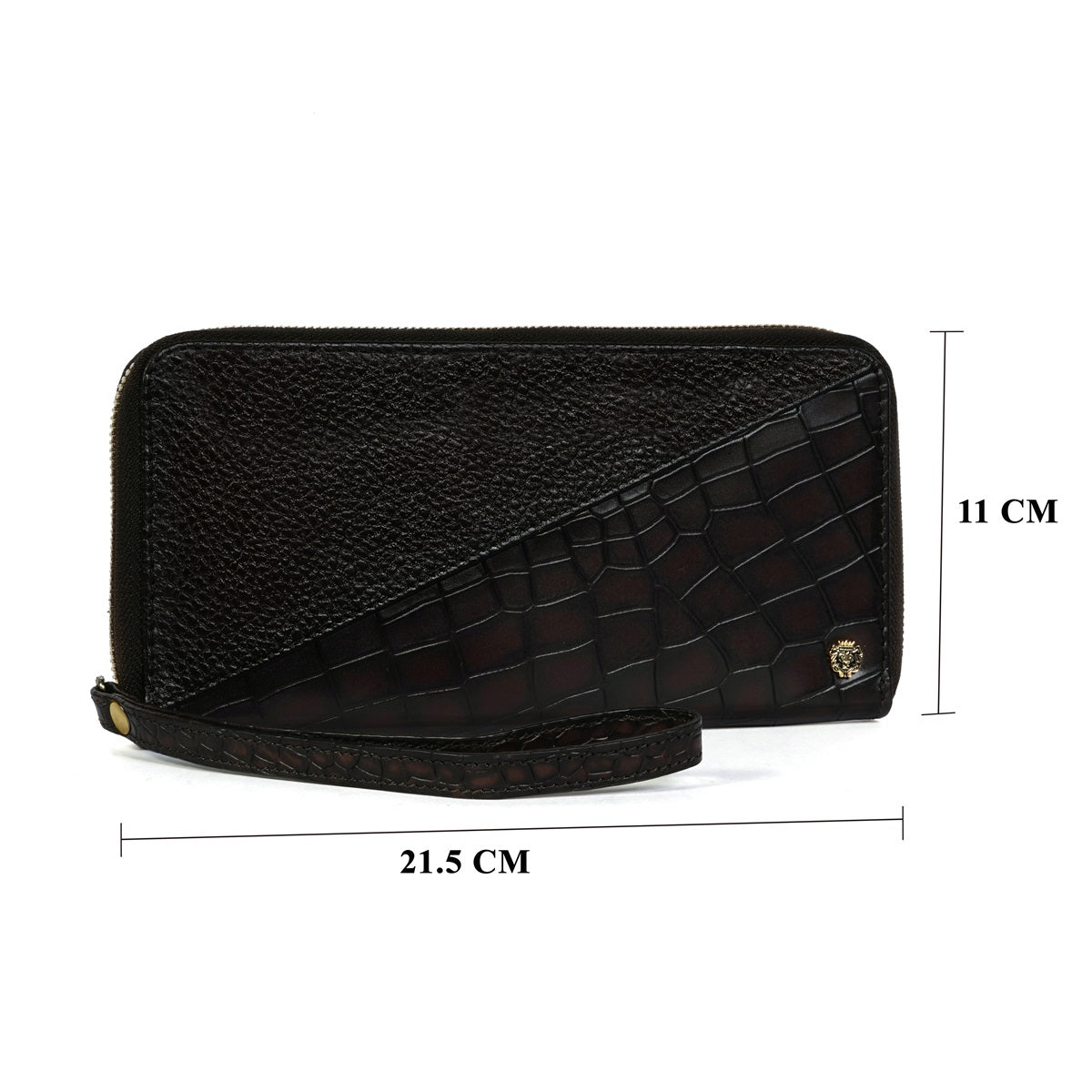 Classy Boat Shape Cash Holder, Wallet, Leather Purse, Trendy, Latest,  Fashion Clutch,( Dark Brown) Handbag For