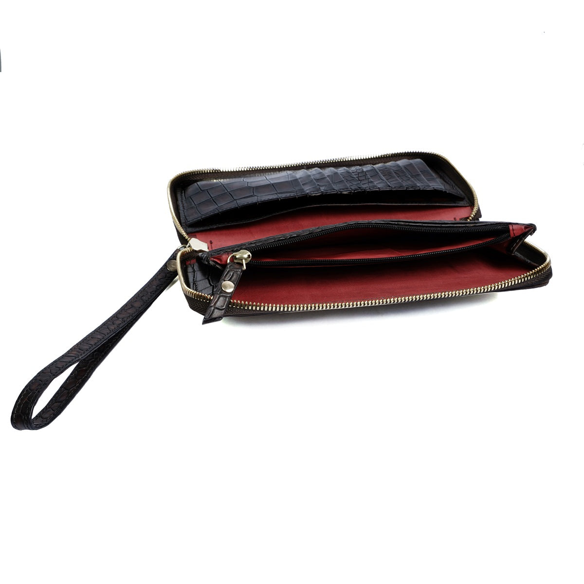 DANGAR Designer Zipper Women's Clutch Handbag (Multicolor Dark Brown) :  Amazon.in: Fashion