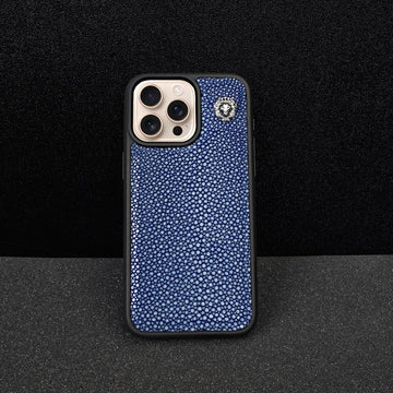 Premium IPhone Mobile Cover in Genuine Stingray Leather