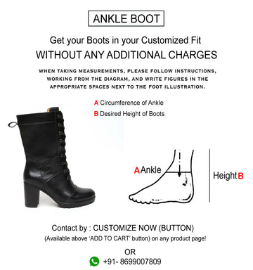 Black Leather Long Lace Up Ladies Boots By Brune & Bareskin