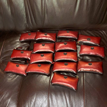 Multi Use Genuine Leather Zipper Pouch Corporate Gifting bulk Order (Reference Price for 1 Unit)