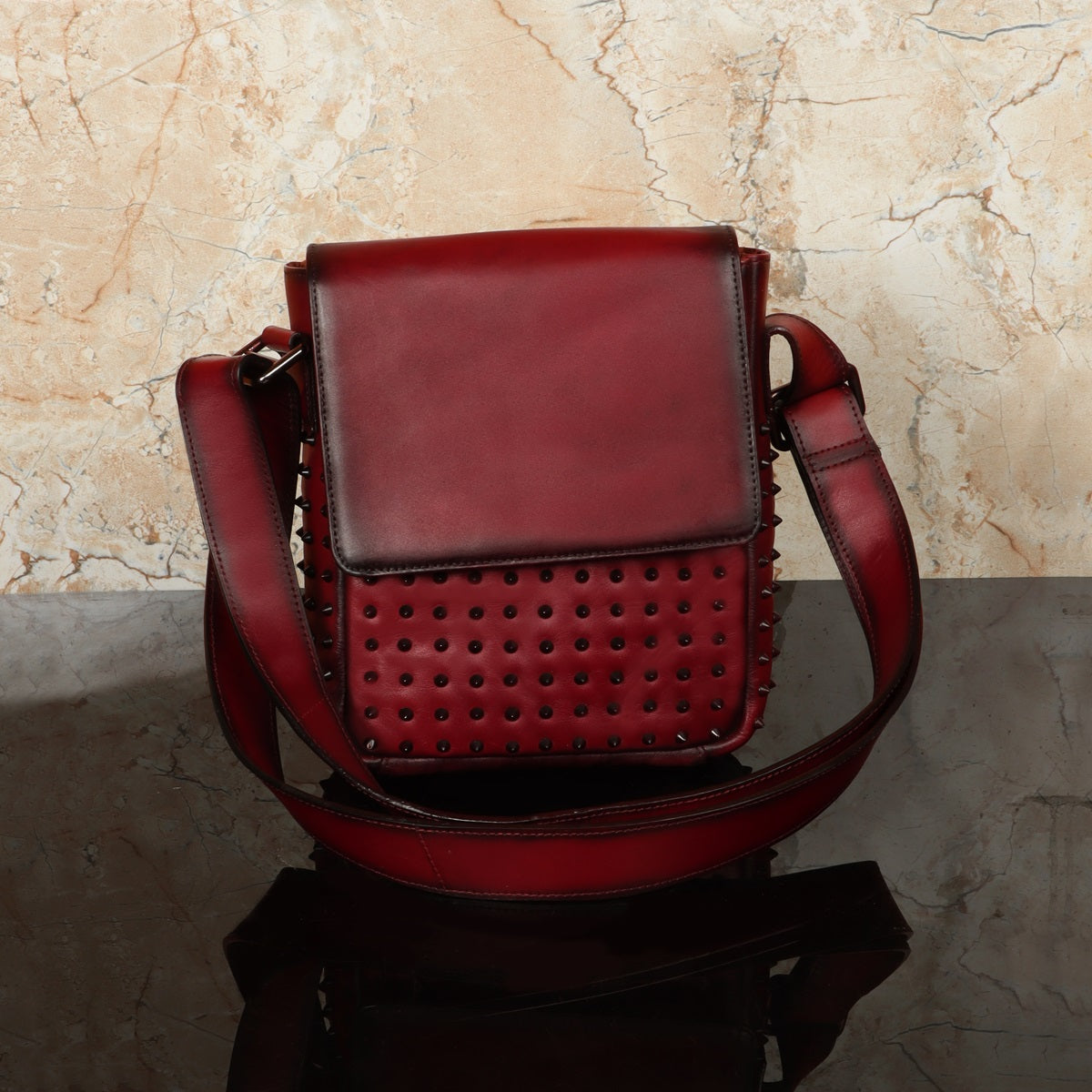 Shop Rebecca Minkoff Darren Medium Studded Leather Shoulder Bag | Saks  Fifth Avenue