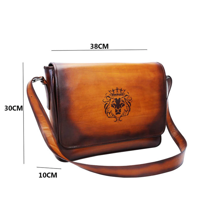 Leather Messenger Bags Buy Genuine Leather Messenger Bag Online